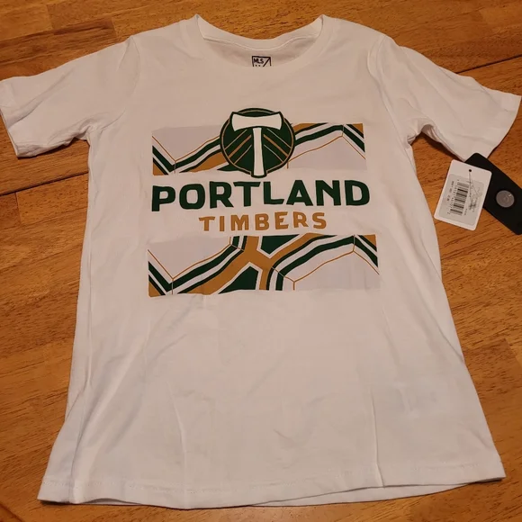 MLS Portland Timbers T Shirt size S 8 Kids - Picture 1 of 1